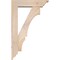 Ekena Millwork Balboa Traditional Smooth Bracket w/ Offset Brace, Douglas Fir, 5 1/2"W x 20"D x 32"H BKT0604X20X32BOA01SDF - alternate 3